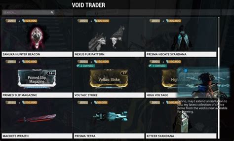 baro ki'teer items|Baro Ki'Teer Void Trader [August 2024] Current .